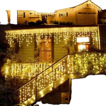 STARKING Led Icicle Christmas String Lights with Multiple Modes and Timer