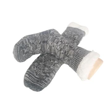 Herren nicht skidische thermische Fuzzy-Slipper-Socken