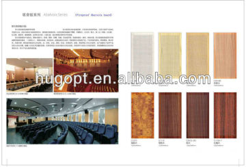 fabric sound absorbing panel UV decoration calcium silicate board (T)