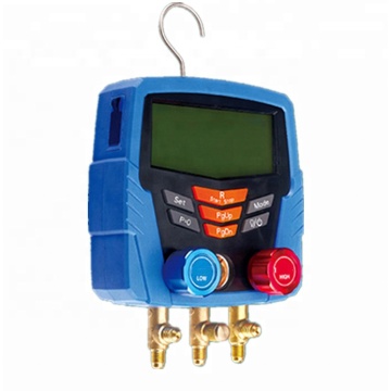 CT-GD-B Digital manifold gauge set for refrigerant HVAC refrigeration air Conditioner sight glass Digital pressure gauge