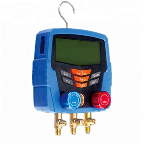 CT-GD-B Digital Manifold Gauge Set untuk penyejuk penyejuk penyejuk udara penyejuk udara penglihatan kaca tekanan digital