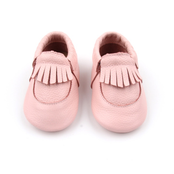 Newborn Toddler Leather Unisex Baby Moccasins