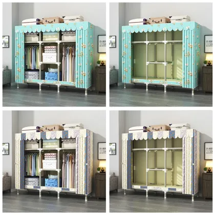 Simple Cloth Cabinet Closet Rental Room Customization