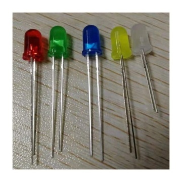 CE &amp; ROHS uyumlu yüksek parlaklık 5mm LED diyotlar - Yeşil, mavi, sarı, kırmızı, turuncu, kehribar, mor, pembe