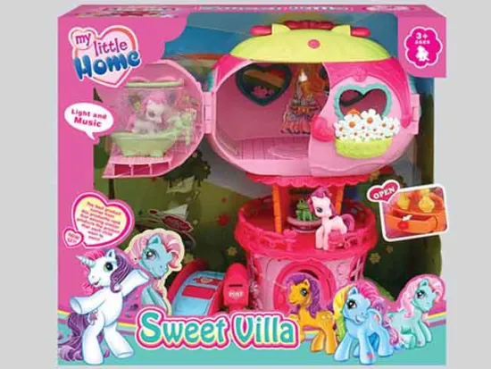 CARTOON HORSE CASTLE