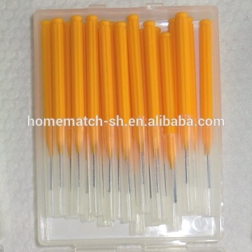 oral care interdental brush, teeth cleaning, better than floss pick