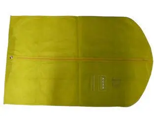 75g Kuhn Yellow Unwoven Fabric Clothes Bags, Suit Garment B