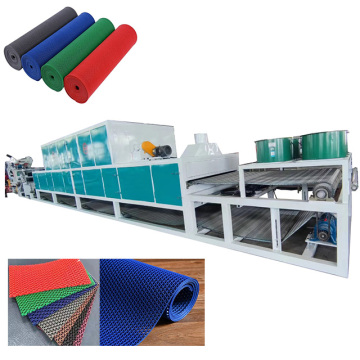 Anti-Slip Vinyl Carpet Extrusion Line for PVC Mats