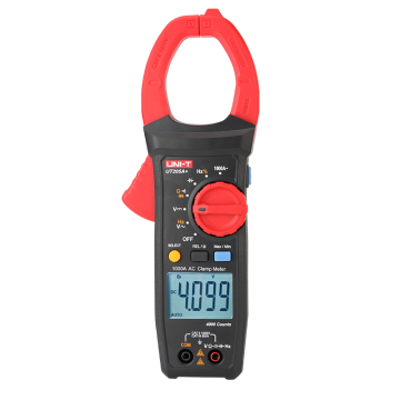 UT205A+ Digital Clamp Meter: 1000V AC/DC Voltage, 1000A Current, Auto Range Multimeter for Industrial Use