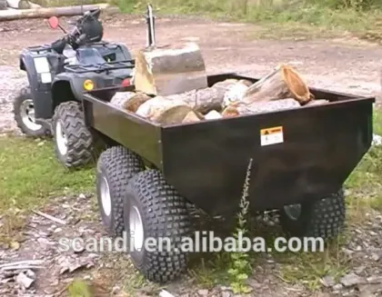 Professional Farm Trailer Manufacturer 4W-A06 Farm Trailer CE Certificate