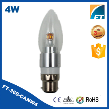 FT-360-CANW4 4W B22 AC85-265V LED Candle Light