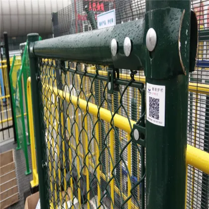 Black Vinyl System Diamond Sports Ground Chain Link Fence