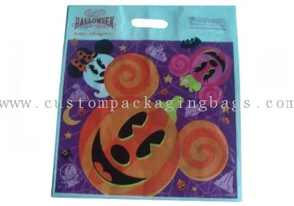 Recyclable Convenient Printed Polythene Logo Shopping Bags Hdb20