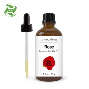 100% de aceite puro de rosa esencial para aromaterapia de masaje