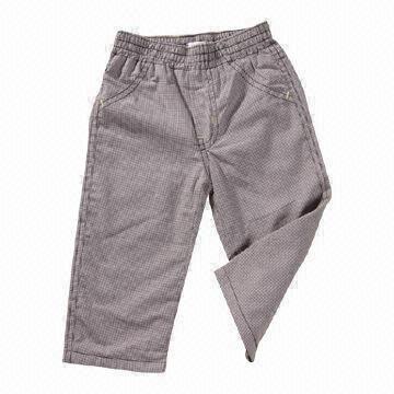 Kids' Pants, Suitable for 3M to 4-year Old Boys, Elastic Waistband, Easy to Wear