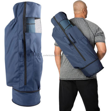 Expandable Yoga Mat Bag with Custom Logo: Sports Canvas Storage Carrier