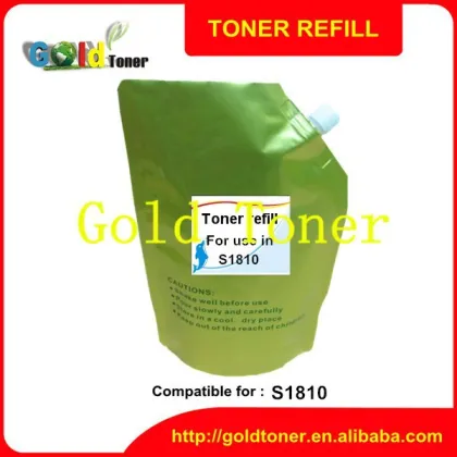 Brand new S1810 black refill bulk toner