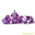 Nebula Glitter Sparkle Mixed Polyhedral DND Dice for RPG MTG Table Game Dice