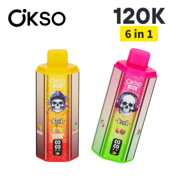 OKSO 120000 Puffs Rechargeable Good Vape Flavors
