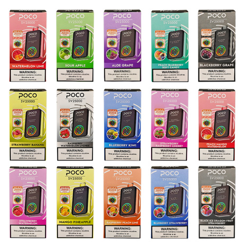 POCO SV25000 Puffs NIC 0% 5% Disposable Vapes