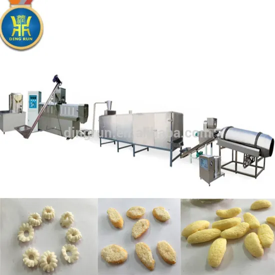 full automatic maize snack machine