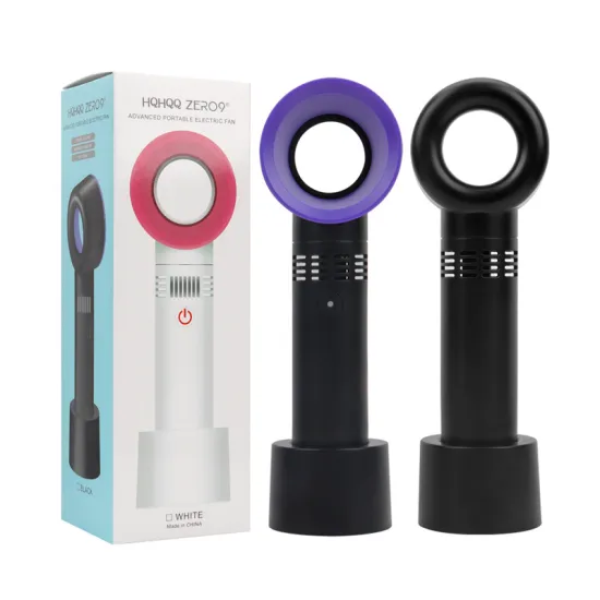 Portable USB Rechargeable Leafless Mini Personal Cooling Fan