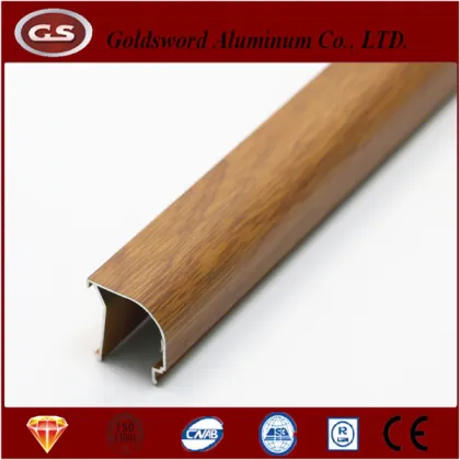U Shape Aluminum Extrusion Profiles For Windows And Doors