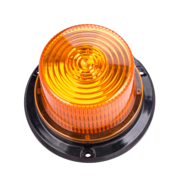 12V 24V Truck Amber LED Beacon Light with Magnet Base - Emergency Warning Lights