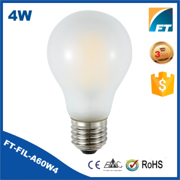 FT-FIL-A60W4 4W E27 AC100-240V Frosted LED Filament Bulb