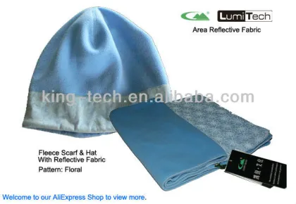 Floral Printing LumiTech Retroreflective Fabric