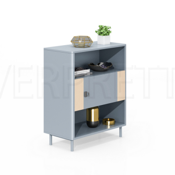 Living Room Furniture Wholesale Farmhouse Wooden Accent Storage Cabinet with Shelves