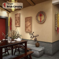 Clay sculpture wall art collection village pictures