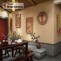 Clay sculpture wall art kuunganidza village mifananidzo