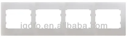 european electrical light wall plate