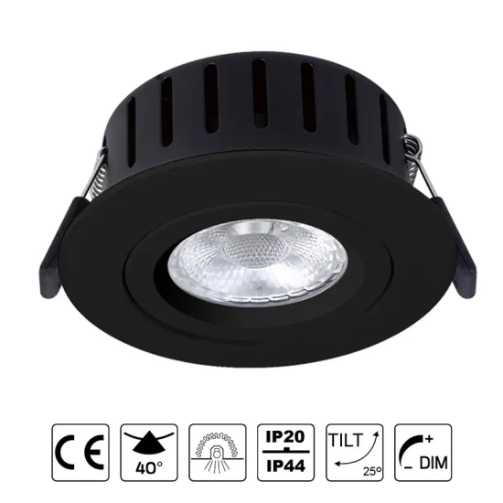 Slim led downlights with lens