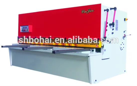 High quality hydraulic nc shearing machine