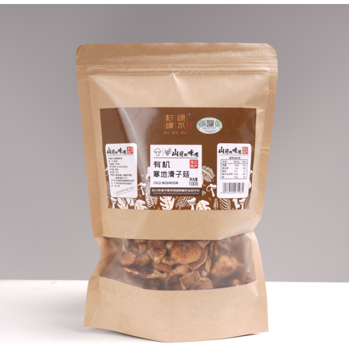 100g de cogumelo escorregadio seco