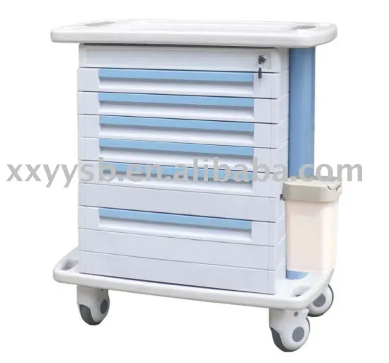Hospital Medical Emergency Trolley