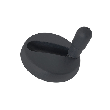 Plastic Machine Tool Handwheel: Foldable with Flat Handle