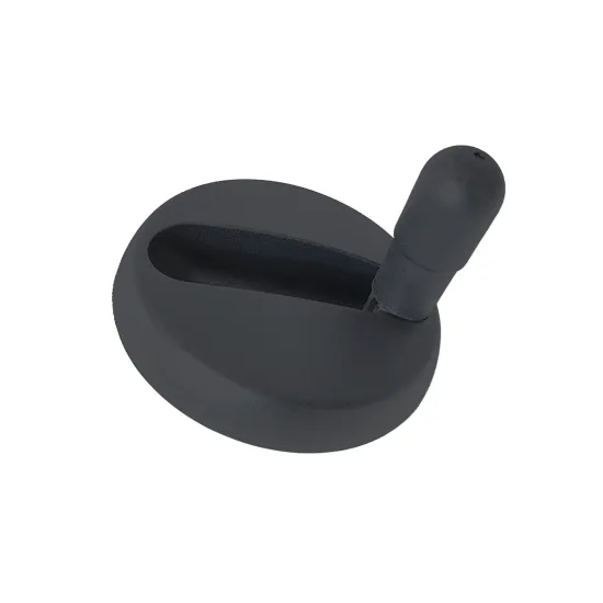 Plastic Machine Tool Handwheel: Foldable with Flat Handle