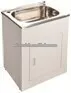 Hand washing sinks stainless laundry tub with cabinet