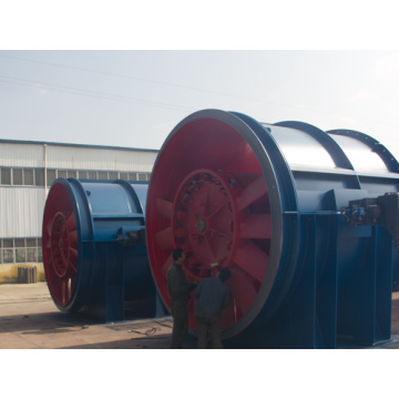 Titanium steel axial flow fan