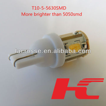 most popular t10 with 5smd 5630 car led light