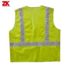 EN ISO 20471 high visibility waistcoat