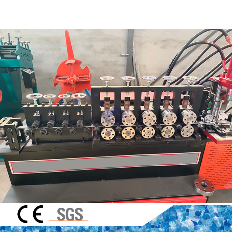 Automatic UV Band Clamp and Flanges Rolling Machine