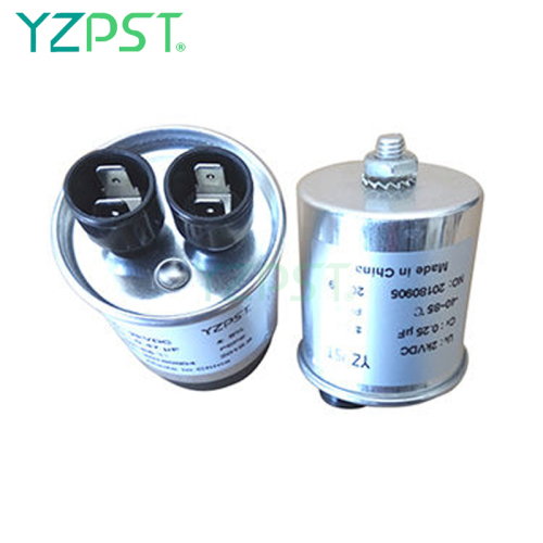 Condensadores de amortiguación de baja disipación utilizados para protección