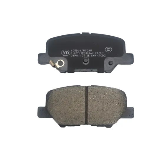 UIDNU Brand Power Stop Brake Pads D1679 for Mazda 3/Mitsubishi Outlander Rear Ceramic Brake Pads