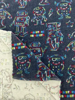 Short Velvet Printed Velvet Polyester Fabric