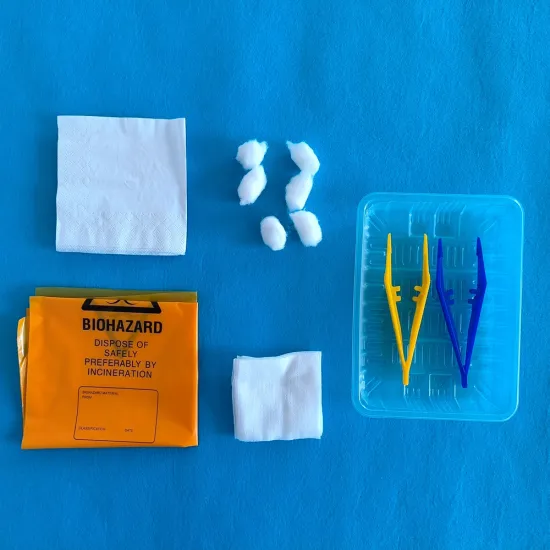 Medical Sterile Wound Dressing Kit for Hospital Basic Care