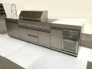 8 Burners Gas BBQ Grill for sale